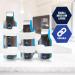 Medpride Xtra Support Finger Splints 3-Pack - Pain-Relief Braces for Finger Injuries - Adjustable Finger & Knuckle Straighteners - Buy Online on GoSupps.com