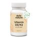 Dailynature vitamin D3 + K2 |180 tablets with 5 000 IE D3 each dosed + 100 g K2 |Dietary supplements - vegetarian without unwanted additives gluten -free & lactose -free |laboratory