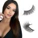 Buy Cat Eye 3D Faux Mink Eyelashes - 5 Pairs of Soft Fluffy Reusable Strip Lashes | Naturally Stunning | Nerwimzen by Glowing Win - Buy Online on GoSupps.com
