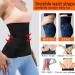 Auronp 2023 Upgraded Waist Trainer for Women | Lower Belly Fat Wrap | Non-Slip & Sweat Band | Plus Size Black - Buy Online on GoSupps.com