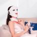 Soft Silicone Led Face Mask Face&Neck Led Light Mask Skin Care Led Face Light Therapy Mask Red Light Therapy Mask Anti-Anging Rejuvenation Firming Smooth Wrinkle Skin Brighten Home & Salon Use Upgrade White - Buy Online on GoSupps.com