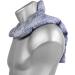 Neck Horns HWS - Therapeutic Rapeseed Seed Pillow for Neck Shoulders & Back | Thermal Warming Pillow in Used Look Gray-Blue - Perfect for Relaxation & Pain Relief - Buy Online on GoSupps.com
