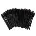 Lot de 100 applicateurs de mascara jetables pour cils noirs
