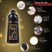 MEIDU Black Hair Dye Shampoo for Women & Men - 100% Gray Coverage - Herbal Ingredients - 3 in 1 Formula - 500ml - Buy Online on GoSupps.com
