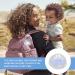 Portable Pacifier Box Set - 6 Pieces with Silicone Straps | Pacifier Protection and Easy Wear Solution - Buy Online on GoSupps.com