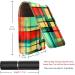 Travel Lipstick Organizer Case - Portable Makeup Bag with Mirror | Abstract Geometric Design - Buy Online on GoSupps.com