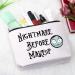Nightmare Before Makeup Cosmetic Bag with Zipper - Stylish & Functional International Shipping - Buy Online on GoSupps.com