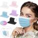 50pcs Disposable Face Shield for Adults 3-Ply Breathable Safety Earloop Mask Anti Pollution Dust Protect Your Face B One Size - Buy Online on GoSupps.com