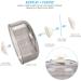 Nicoone 5.1 Inch Washable Hamster Running Wheel - Ideal for Small Hamsters, Rats, Gerbils - Buy Online on GoSupps.com