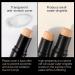 KISSIO Long Lasting Foundation Stick - Natural Shine Free Finish, Medium Coverage, Waterproof, Cruelty Free - 0.24 oz (03 Cheese) - Buy Online on GoSupps.com