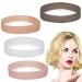 Sibba 4 pieces silicone wig handle headband for women made of elastic wig handle adjustable wig band waterproof keeps the wig seamlessly wigs headband 4 pieces in place.