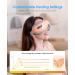 MUSICOZY Eye Massager with Heat & Vibration - Bluetooth Face Massager for Migraines Eye Strain Relief & Relaxation Gifts for Women | International Shipping - Buy Online on GoSupps.com