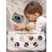 LIORQUE Kids Alarm Clock Children's Sleep Trainer Grow Clocks for Kids with Sun & Moon Rise Wake Up Light & Night Light Sleep Training Clock for Toddlers Bedroom Bear - Buy Online on GoSupps.com