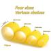 Jumbo Self-Grip Hair Curlers for Long Hair - 2.5 inch Rollers, 24 Pack Yellow - Buy Online on GoSupps.com