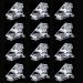 Modelones 12Pcs Nail Tips Clip for Quick Building Poly Nail Gel nail forms Nail clips for Poly Finger Nail Extension Builder Clamps Manicure Nail Art Tool