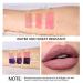 Long-Lasting Waterproof Peel Off Lip Stain | 3 Colors Matte Liquid Lipstick & Nude Lip Gloss | Non-Stick Cup Lip Makeup - Buy Online on GoSupps.com