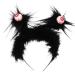 JINGAN Halloween Hair Hoop - Eyeball Headband Horror Big Eye Ball Hair Hoop - Blood Eyeballs Headwear Headbands Hair Supplies For Halloween Stage Performance Black One Size