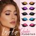 Patchs De Maquillage for Cils Autocollants De Maquillage R utilisables 2 En 1 Avec Faux Cils Et Ombre Paupi res Pochoirs De Maquillage for Toutes Les Formes D'yeux(Silver) - Buy Online on GoSupps.com