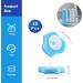 Dewedrt Disposable Toilet Cleaning System Disposable Toilet Flushable Refill Brush Flushable Refills - 48 Refills - Buy Online on GoSupps.com