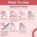 Modelones Dip Powder Liquid Set - 2 in 1 Base & Top Coat with Activator, 5 Pcs Dipping Powder System Essential Kit for French Nail Art Manicure - Long Lasting, No Lamp Needed - Buy Online on GoSupps.com