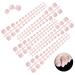140 Piece Toenail Tips Set - French Full Cover Artificial Nails | DIY Manicure Decoration for Women & Girls - 14 Sizes Available - Buy Online on GoSupps.com