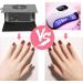 Watris Veiyi 300W Nail Fan Dryer for Regular Polish - Hot & Cold Wind Nail Blower for Salon & Home Use - Buy Online on GoSupps.com