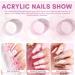 Saviland Acrylic Nail Kit for Beginners - Strong Adhesive | Practice Acrylic Set | 3 Colors Acrylic Powder and Liquid Set | Practice Fingers | Acrylic Primer&Top Coat | Nail Forms | DIY Acrylic Nails - Buy Online on GoSupps.com