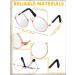 Small Doll Glasses: 12 Pairs Metal Wire Rim Sunglasses for Crafts and Dress Up - Clear Lens Eyewear for Dolls, Pets, Costume Cosplay - Buy Online on GoSupps.com
