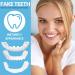 Provisional Dentures - 2 Pairs of Cosmetic Veneers & Fake Braces for Men & Women | International Shipping Available - Buy Online on GoSupps.com