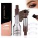 Brow-Fection Angled Brush & Dip Liquid Eyebrow Gel Liquid Eyebrow Brush Eyebrow Pencil That Looks Like Hair Waterproof and Smudge-proof Creates Natural Looking Brows Effortlessly (TAUPE)
