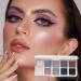 Palette de fards paupi res - 10 couleurs - Cosm tiques de beaut souples et portables - Palette de fards paupi res scintillants - Pour femme fille petite amie m re BD301 - Buy Online on GoSupps.com
