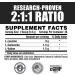 Nutrex Research BCAA Powder 6000 | 6g BCAAs Amino Acids | Proven 2:1:1 Ratio for Muscle Recovery | Fruit Punch, 30 Servings - Buy Online on GoSupps.com