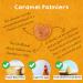 St Michel Caramel Palmiers Biscuits - 4 Pack (100g each) Made In France, Non-GMO - 48 Crunchy Glazed Puff Pastry Butter Biscuits - Buy Online on GoSupps.com