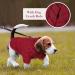 Shop Hjumarayan Dog Sweater - Elegant Christmas Sweater for French Bulldogs | Warm & Stylish with Leash Hole | Size L (Burgundy Red) - Buy Online on GoSupps.com