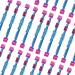 Blue Raspberry Flavour Mega Pencils 23g - Individually Wrapped Pencils (10 Pencils)