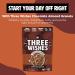 Three Wishes Muesli amande au chocolat (lot de 4) C r ales sans gluten 6 g de prot ines et 3 g de sucre pour petit-d jeuner et collation sains emporter v g talien casher et sans c r ales Amande au chocolat 8 g (Lot de 4) - Buy Online on GoSupps.com