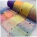 Hemoton 2pcs Lace Fabric Lace Trim Tulle Ribbon Sheer Ribbon Tutu Ribbon Gauze Ribbon Skirt Spool Purplex2pcs 6x6x6cmx2pcs - Buy Online on GoSupps.com
