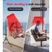 Red Light Therapy Lamp with Stand - 660nm Red and 850nm Near Infrared Light Device for Pain Relief and Skin Care - Buy Online on GoSupps.com