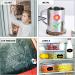 Tebik Liquid Chalk Marker Set - 15 Bright Colors, Erasable Paint Pens with Labels, Stickers, Cloth, Tweezer & Tips - Ideal for Chalkboards, Bistro Boards, Glass - Buy Online on GoSupps.com