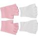 Qukaim Spa Fingerless Gloves Moisturizing Gel Fingerless Gloves and Open Toe Socks Set for Cracked Hands and Feet Spa Repair Kit. - Buy Online on GoSupps.com