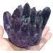 Natural Amethyst Cluster Quartz raw Stones Reiki Quartz for Crystal Minerals Gemstone Decoration ZJGIDTEM Purple - Buy Online on GoSupps.com