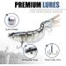TRUSCEND Multi Jointed Swimbaits - Lifelike Fishing Lures for Bass Trout - Slow Sinking Bionic Swimbaits - Freshwater and Saltwater - A1-5.5inch - 0.95oz - Buy Online on GoSupps.com