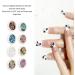 Manicure Glitter Non Toxic Multicolor Manicure Sequins for Household for Nail Shop - Buy Online on GoSupps.com