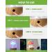Buy Rainbow Rain Cloud Lamp & Weljoy Aromatherapy Diffuser | Night Light Humidifier White Noise | Adjustable LED & Rechargeable | International Shipping - Buy Online on GoSupps.com