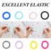 LuzGod 20 Color Spiral Coil Bracelet Hair Ties Bulk - Waterproof Telephone Cord Scrunchies for All Hair Types - Ideal for Women, Girls, and Teens - Buy Online on GoSupps.com