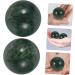 Gogogme 2-Pack Jade Fitness Handballs - Massage Balls for Arm & Hand Training | Chinese Hawers Balls & Jade Rollerball Massager - Buy Online on GoSupps.com