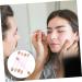 OHPHCALL 1 Set Eye Shadow Brush Eyeshadow Makeup Applicator Double-ended Eyedhadow Brush Sponges Non Latex - Buy Online on GoSupps.com