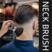 Neck Duster Brush for Barber Hair Cutting Cleaning Ring Handle Salon Tool Soft Brush to Remove Broken Hair from Neck Face Ears Large Brushes (Bling Black) - Buy Online on GoSupps.com