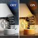 Engraved Christian Night Light - Inspirational Praying Words Gifts for Women | Religious Baptism & Christmas Gift - Buy Online on GoSupps.com