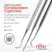 Otto Herder 3-Part Feusspflege Instruments Set - 2 Corner Lifters (17cm & 12.8cm) & Curved/Straight Corner File (15cm) for Optimal Foot Care - International Shipping Available - Buy Online on GoSupps.com